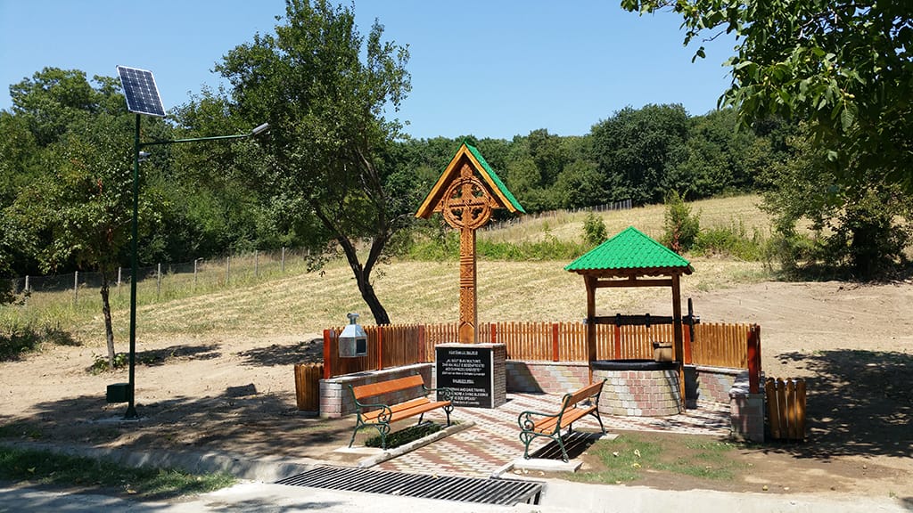 Fantana lui Balmus - dupa reparatie