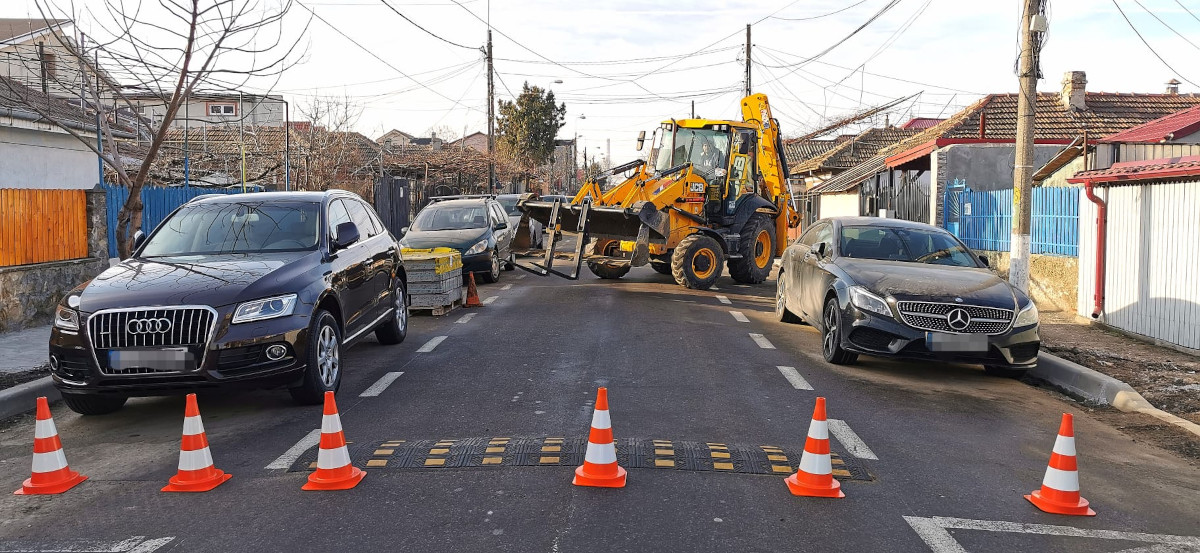 trafic restrictionat strada constanta