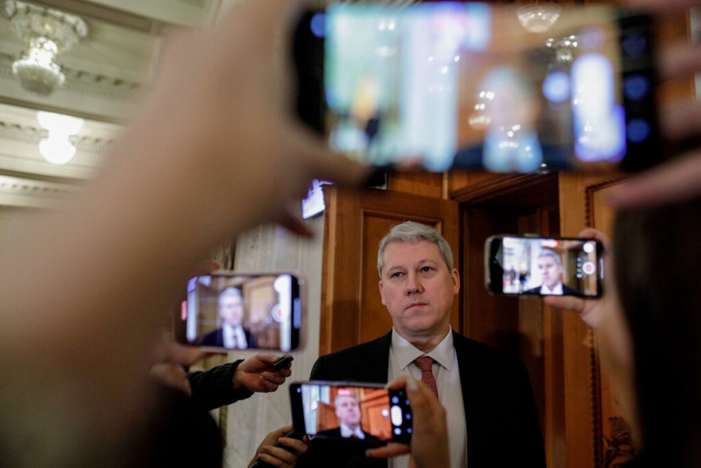 catalin predoiu ministrul justitiei parlament