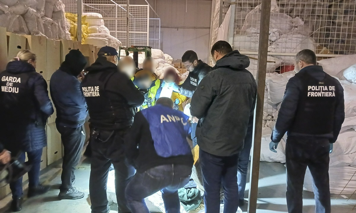 garda de mediu politia perchezitie depozit