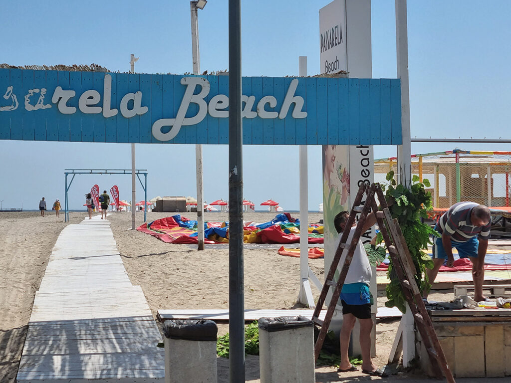 statiunea mamaia plaja litoral