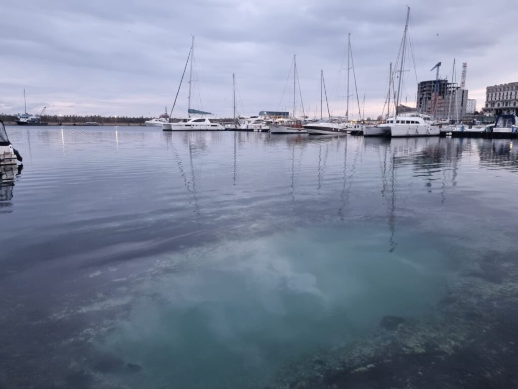 portul tomis constanta turism marea neagra faleza apus