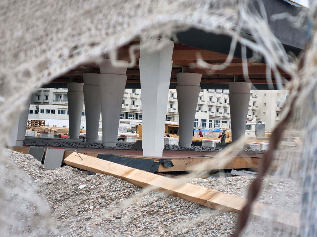 plaja caelia piscina beachbar constructii mamaia