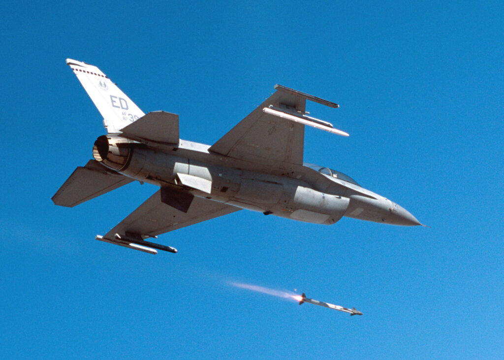 AIM-9X Sidewinder Block II f-16