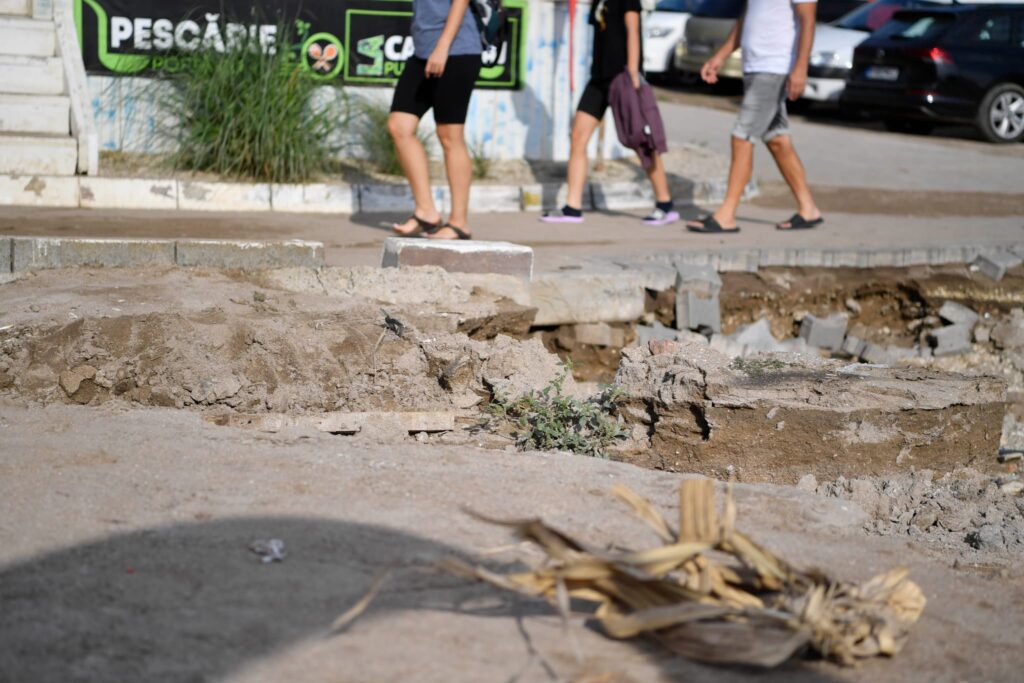 inundatii vama veche plaja litoral furtuna