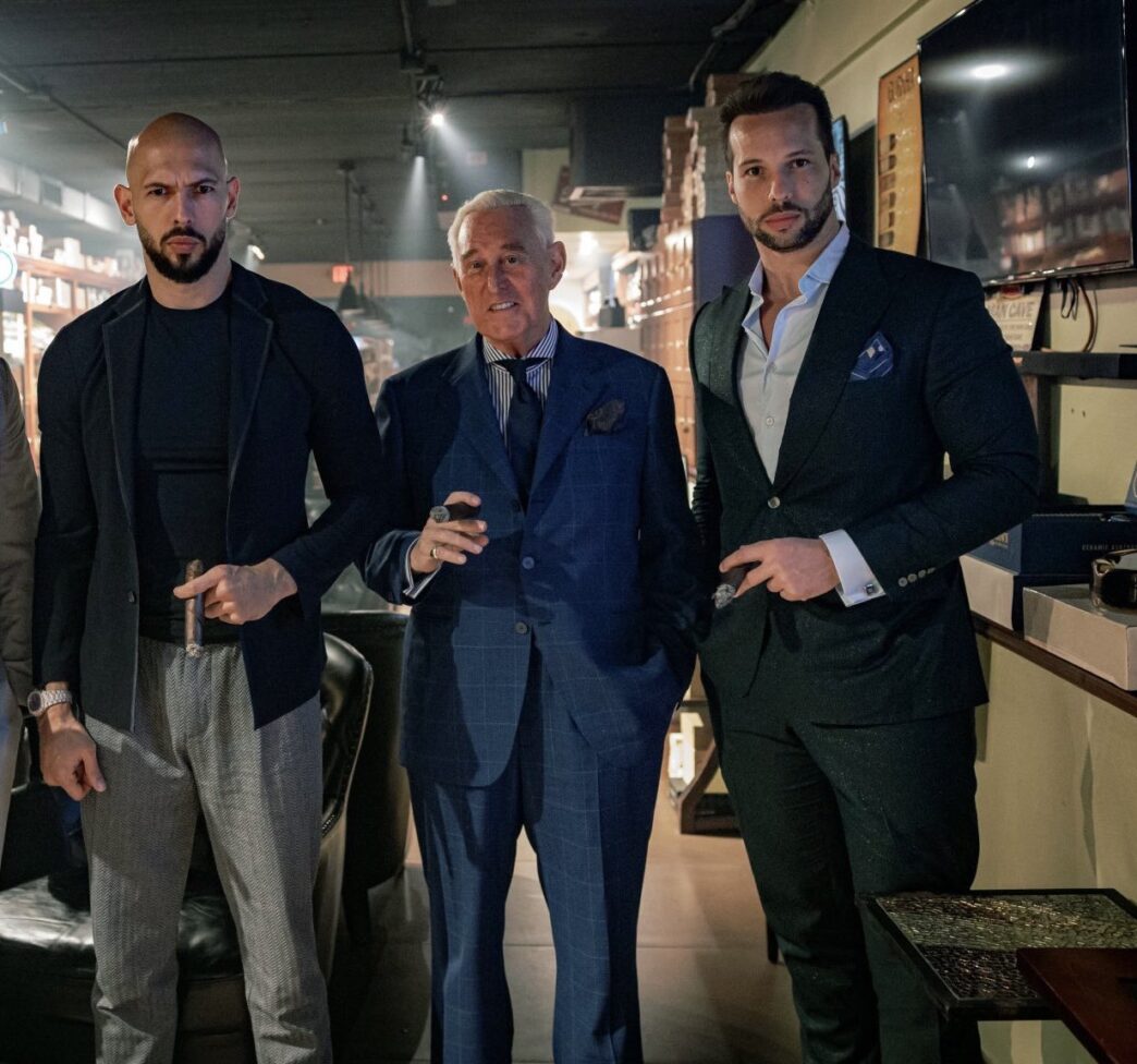 andrew tate tristan tate roger stone