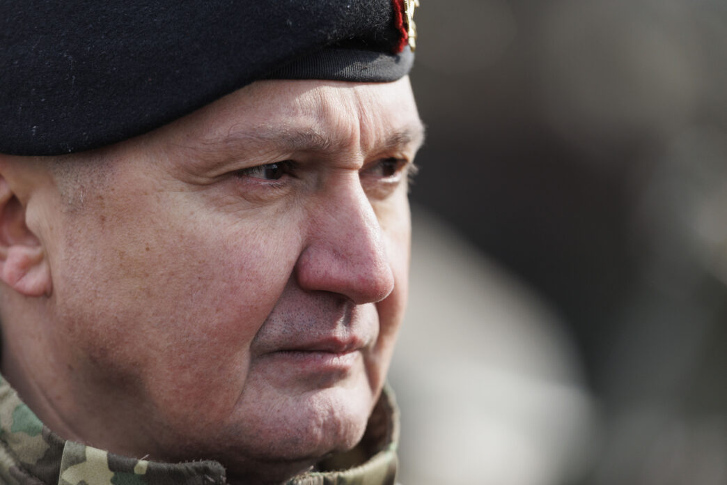 Secventa de lupta din cadrul exercitiului de antrenament tactic Steadfast Dart 25, in poligonul Smardan, judetul Galati, 19 februarie 2025.