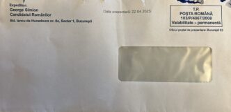 scrisoare george simion