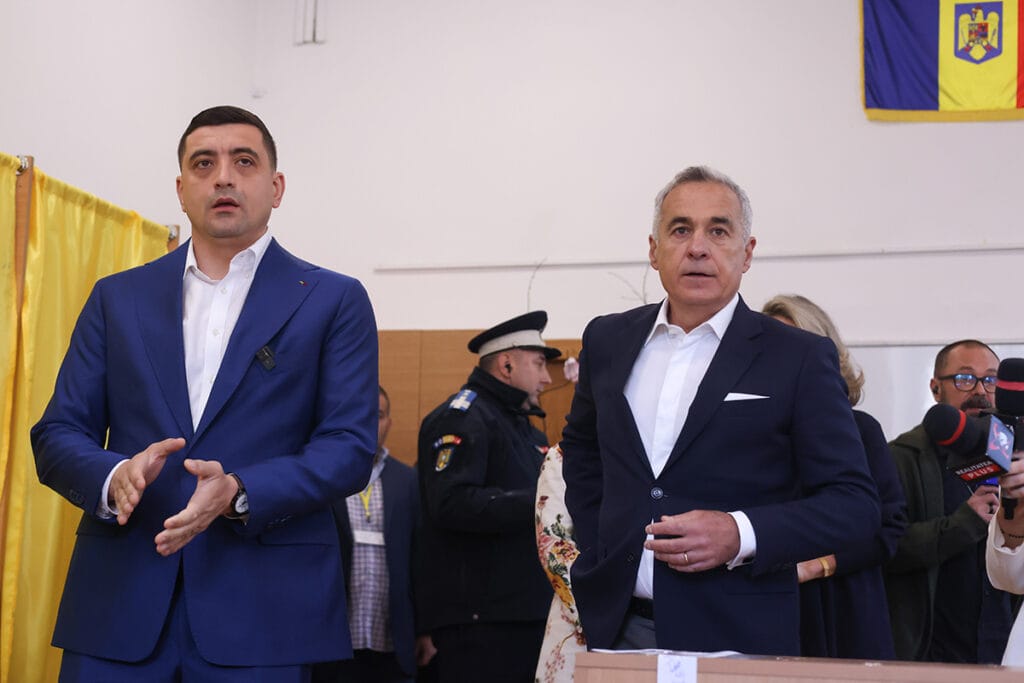 george simion calin georgescu alegeri prezidentiale 2025