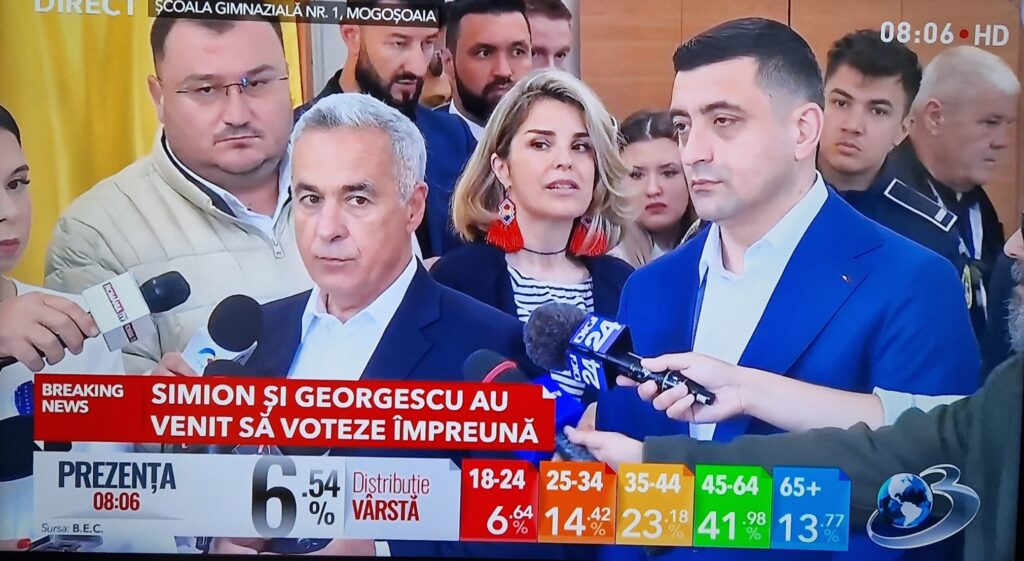 george simion calin georgescu