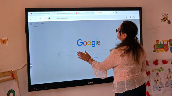 scoala dobromir digitalizare copii