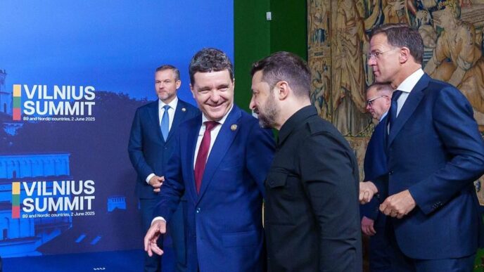 nicusor dan volodimir zelenski summit B9