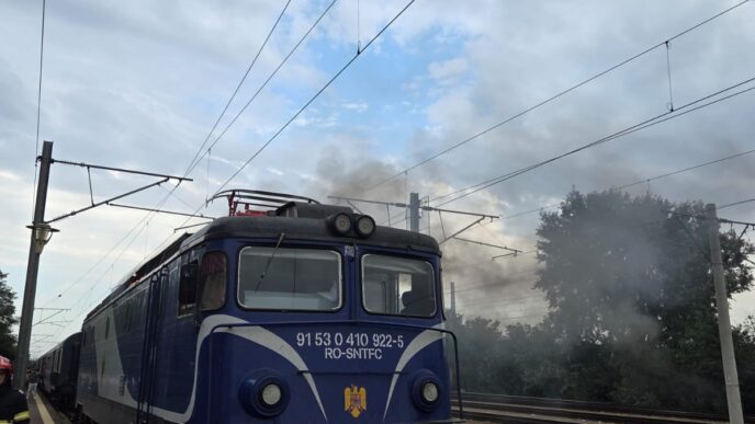 locomotiva arsa cfr trenuri