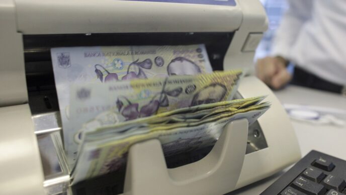 bani lei numerar cash