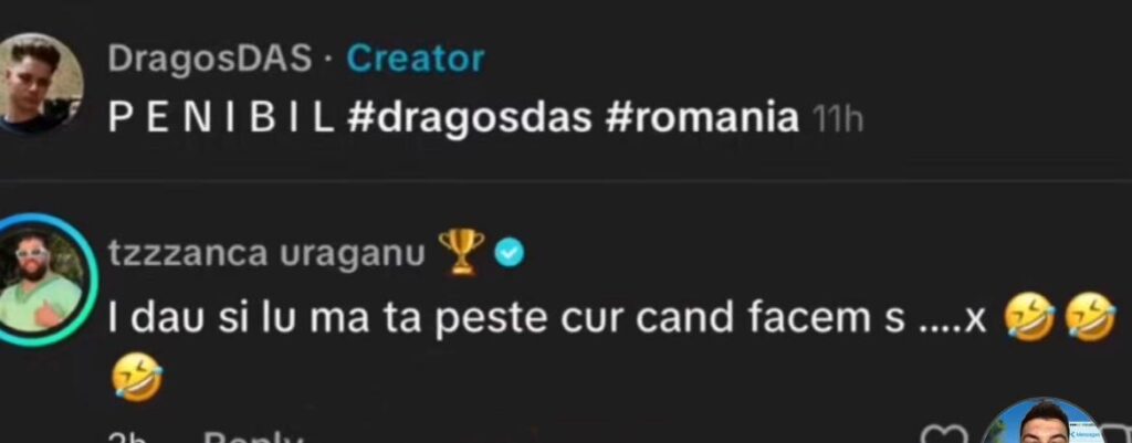 comentariu tiktok tzanca
