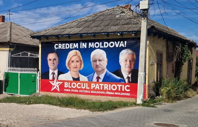 alegeri parlamentare 2025 republica moldova gagauzia blocul patriotic dodon