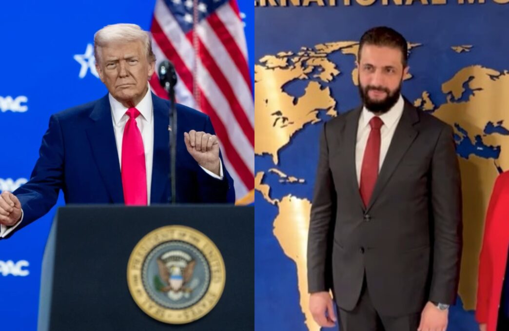 Donald-Trump-Ahmed-al-Sharaa