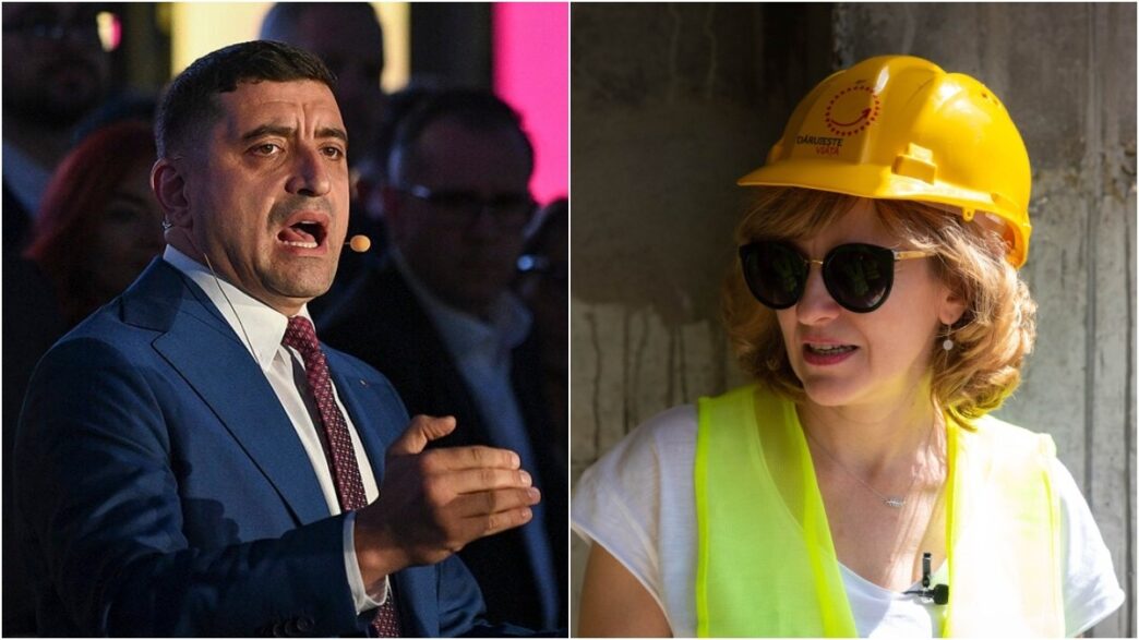 George Simion și Oana Gheorghiu