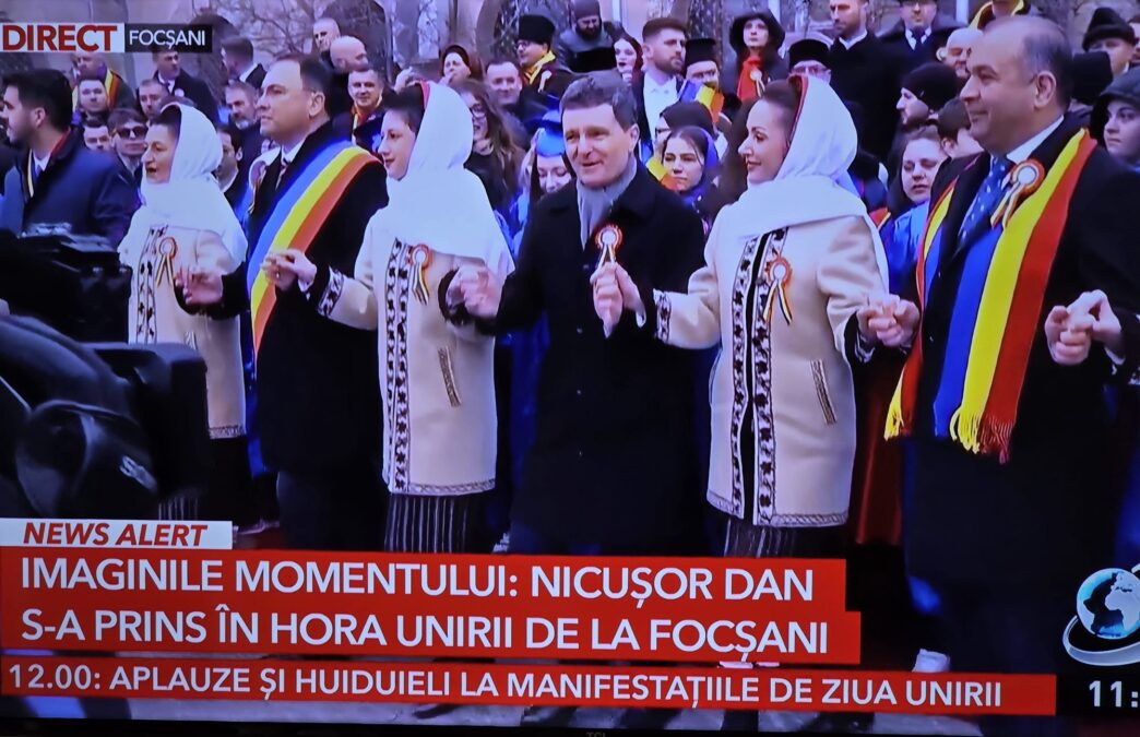 nicusor dan, unirea principatelor romane