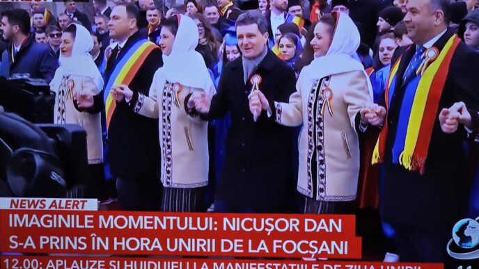 nicusor dan, unirea principatelor romane