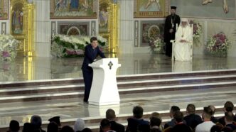 nicușor dan biserica catedrala mantuirii neamului